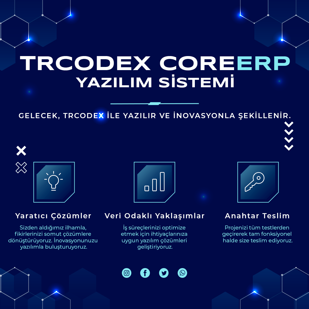 ERP Sistemi - CoreERP Yazılım