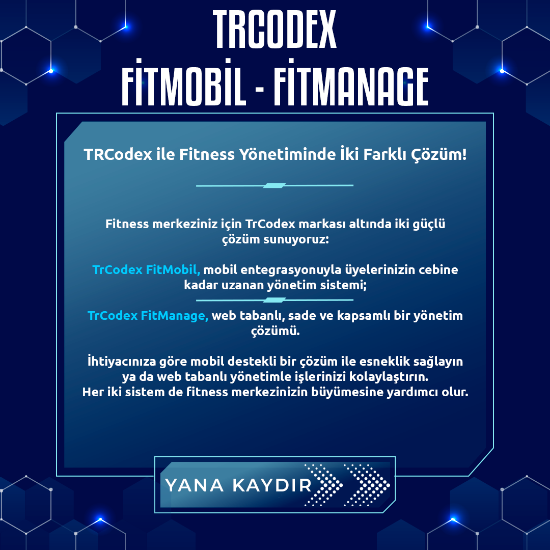 FitMobil - FitManage Fitness Sistemi - Görsel 2