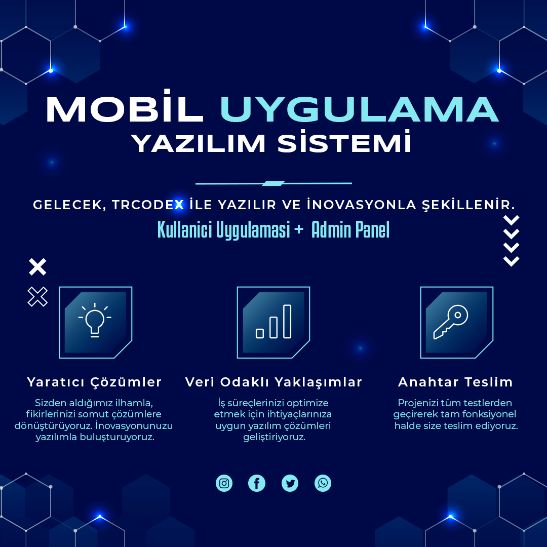 Mobil Uygulama Yazılım Sistemi