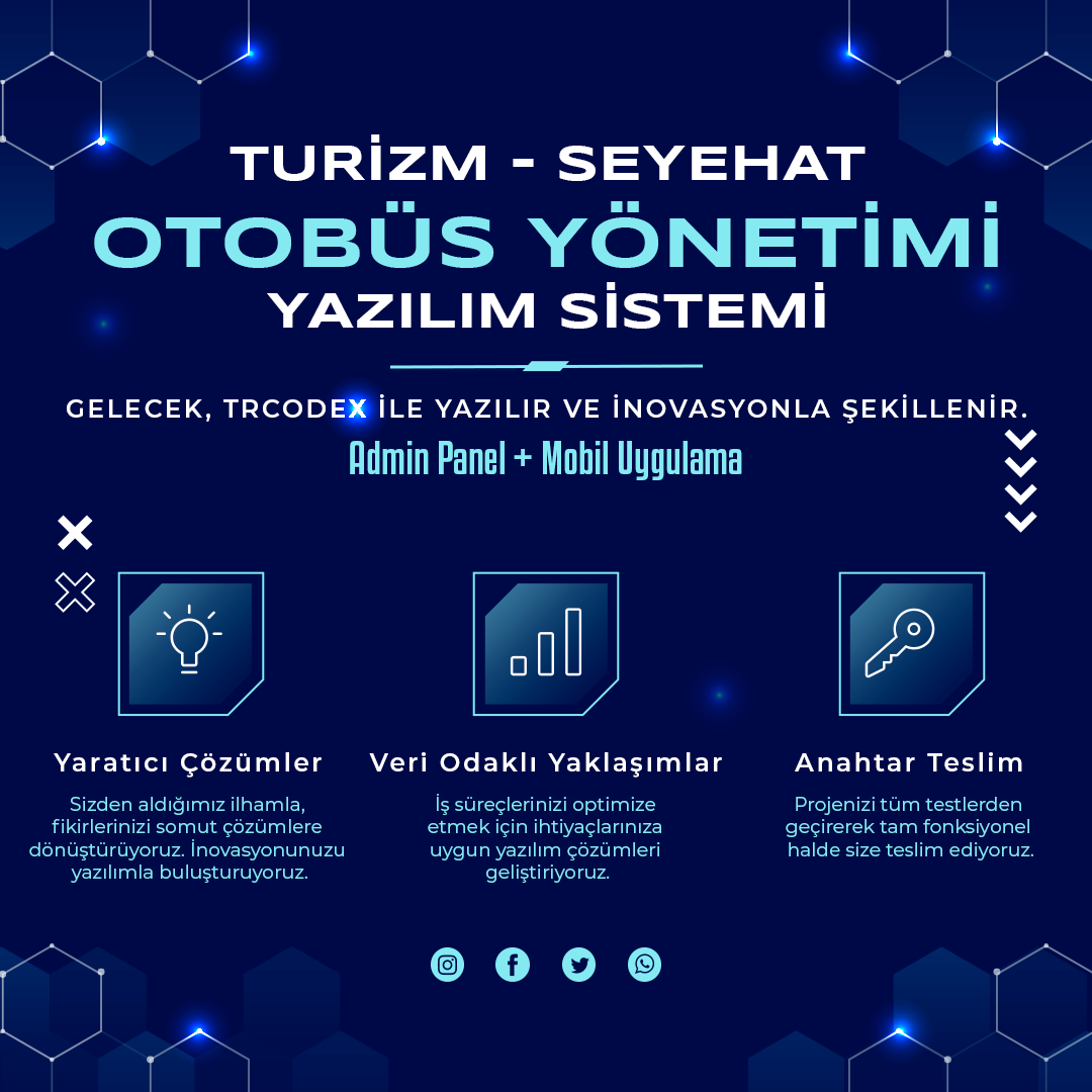 BusMaster - Otobüs Yönetimi (Turizm - Seyehat) Yazılım Sistemi